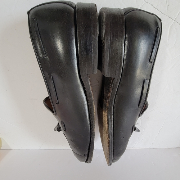 Allen Edmonds Grayson Tassel Penny Loafer Slip On Sz 10D Black Leather Old Money main image 5